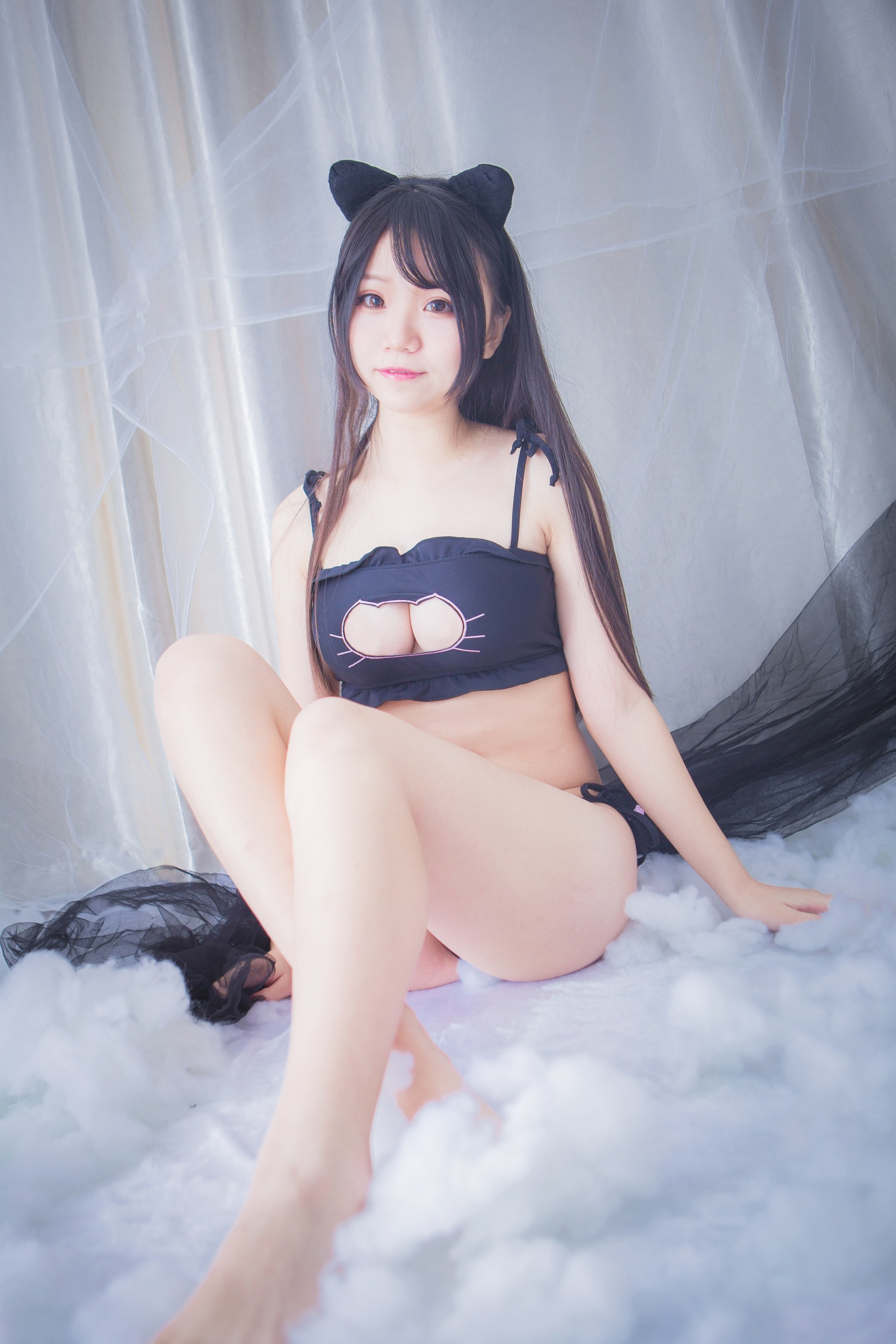 Yoko宅夏 - NO.018 猫咪内衣 [13P]-XikXak